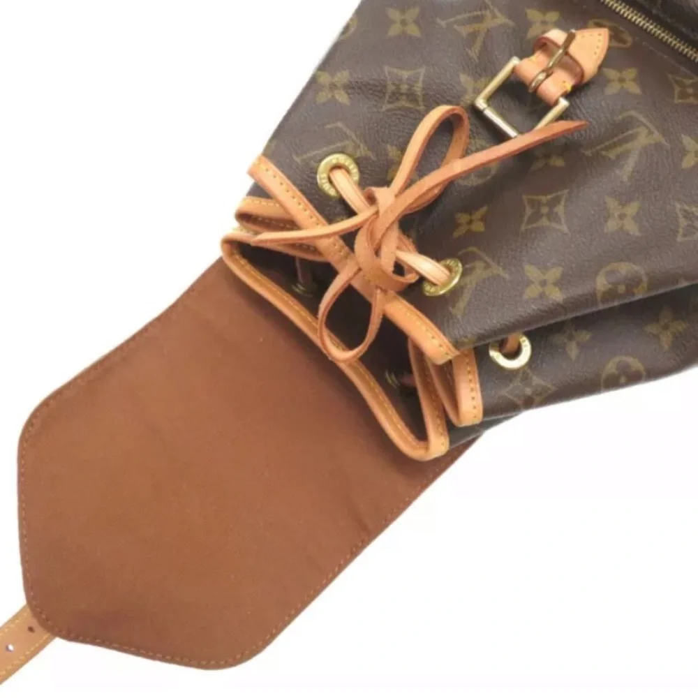 💎DISCONTINUED Montsouris backpack LOUIS VUITTON W/ RECEIPT - Picture 10 of 12